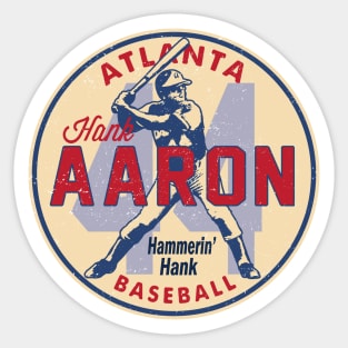 Vintage Braves 2 by Buck Tee Sticker